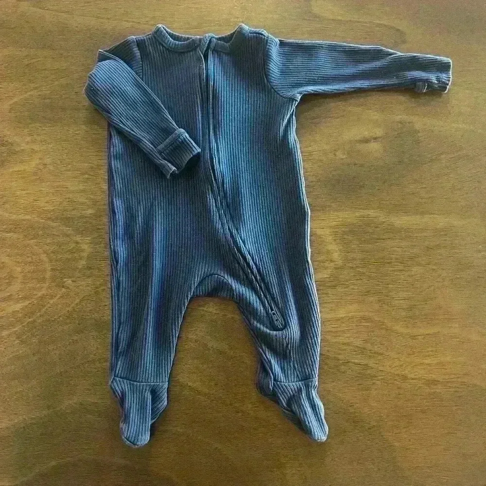 OLD NAVY. Lot of 3 Baby Boy Pajamas Long Sleeve 0-3 Months - Picture 4 of 16